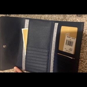 Navy Michael kors wallet